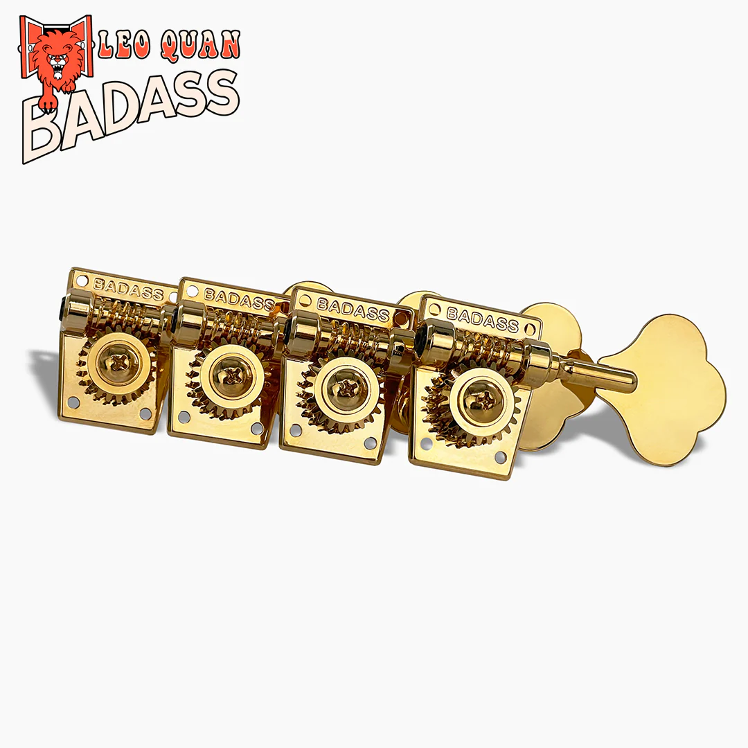 Leo Quan® Badass OGT™ Bass Keys - Open Gear Large Post - 4-in-line set - Image 2