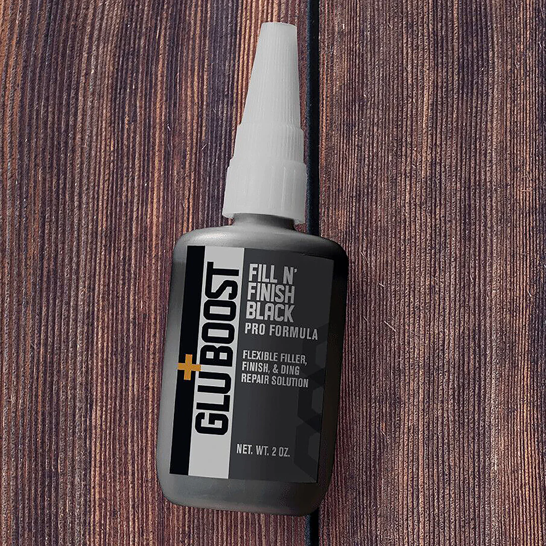 GluBoost Fill N' Finish Finish Black, Pro Formula, flexible, 2 oz. - Image 2