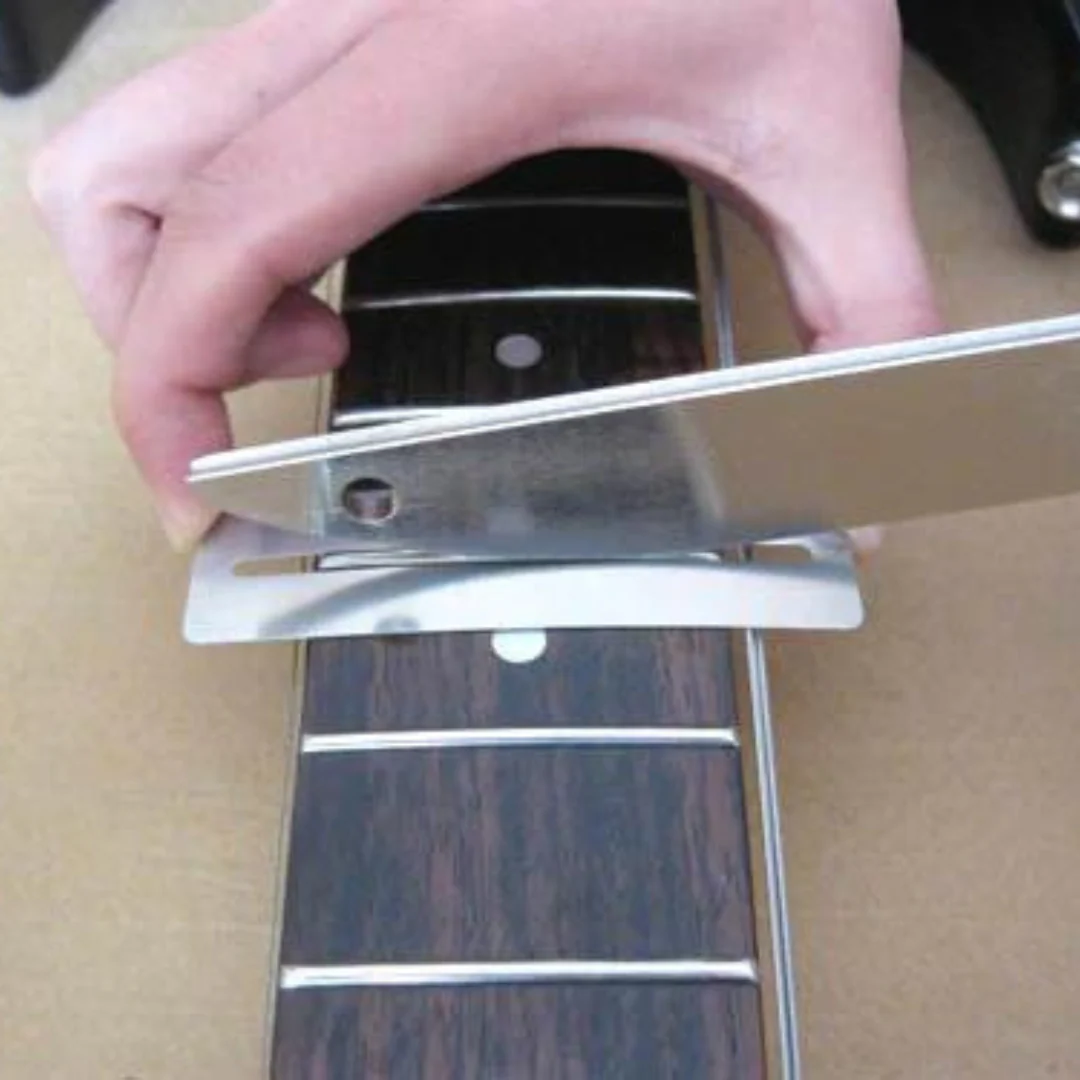 Allparts Offset Diamond Fret File 150 Grit - Image 4