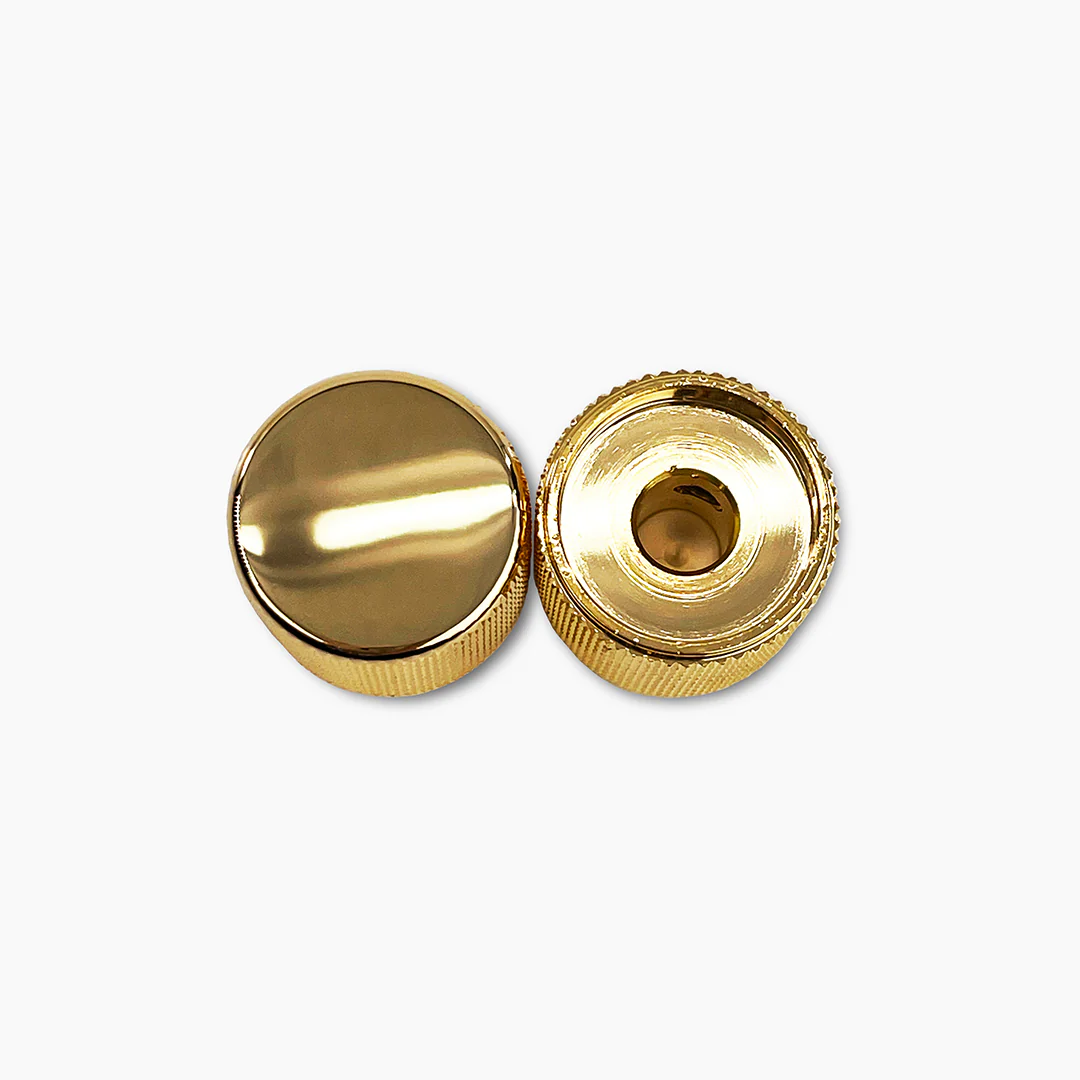 Allparts Metal Barrel Knobs (2 pcs) - Image 7