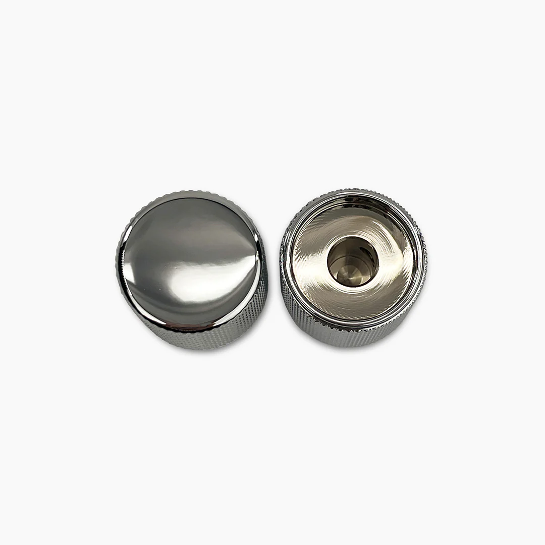 Allparts Metal Barrel Knobs (2 pcs) - Image 8