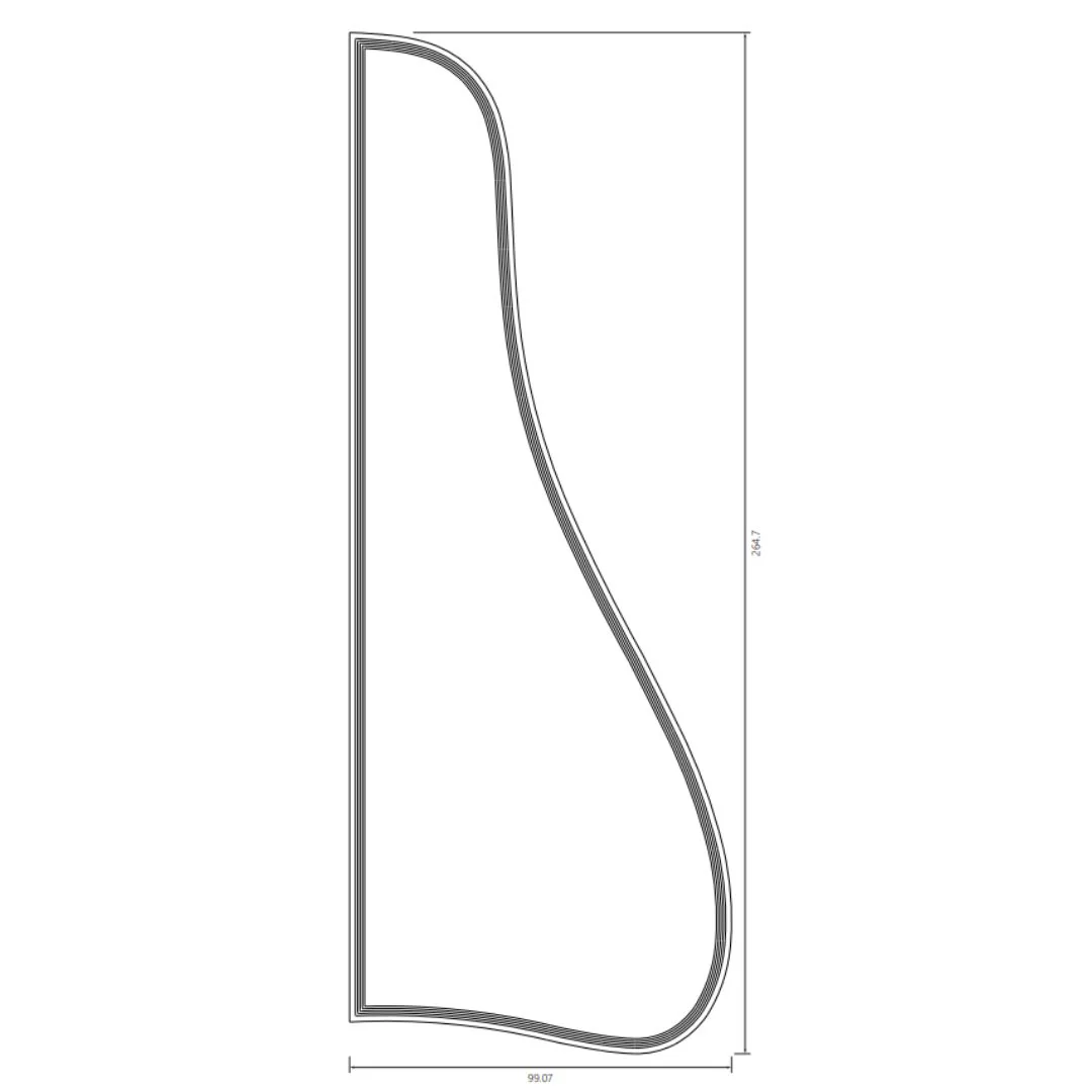PG-9817 Bound Pickguard for Gibson® L-5® Non-Cutaway - Image 3