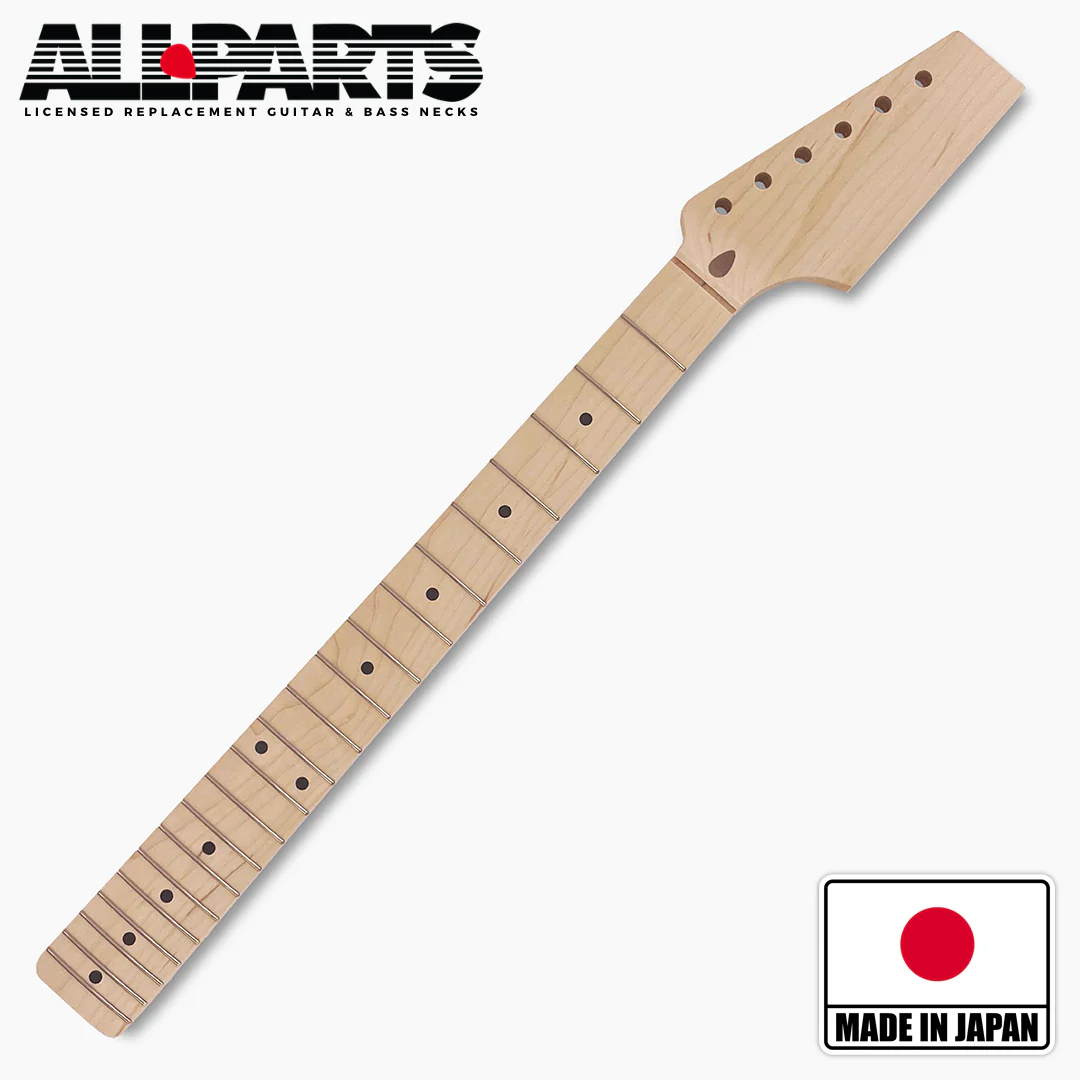 Allparts PHM-T1 "Half Paddle" 6 In-Line Replacement Neck - Image 6