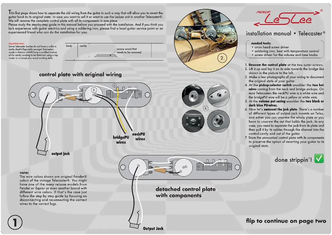 Pickup Leslee for Telecaster - Image 5