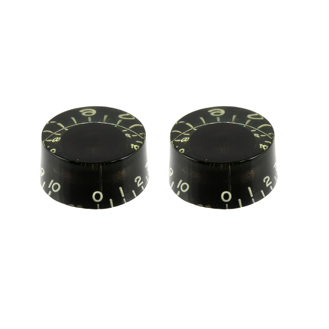 Allparts Vintage Style Tinted Speed Knobs (2 pcs) - Image 3