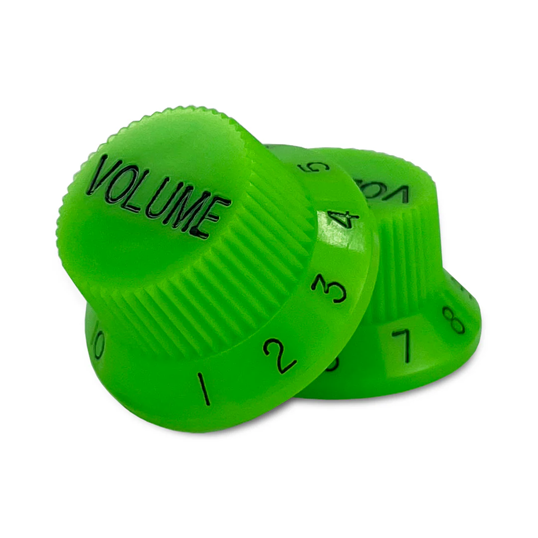 Allparts Plastic Volume Knobs for Strat (2 pcs) - Image 8