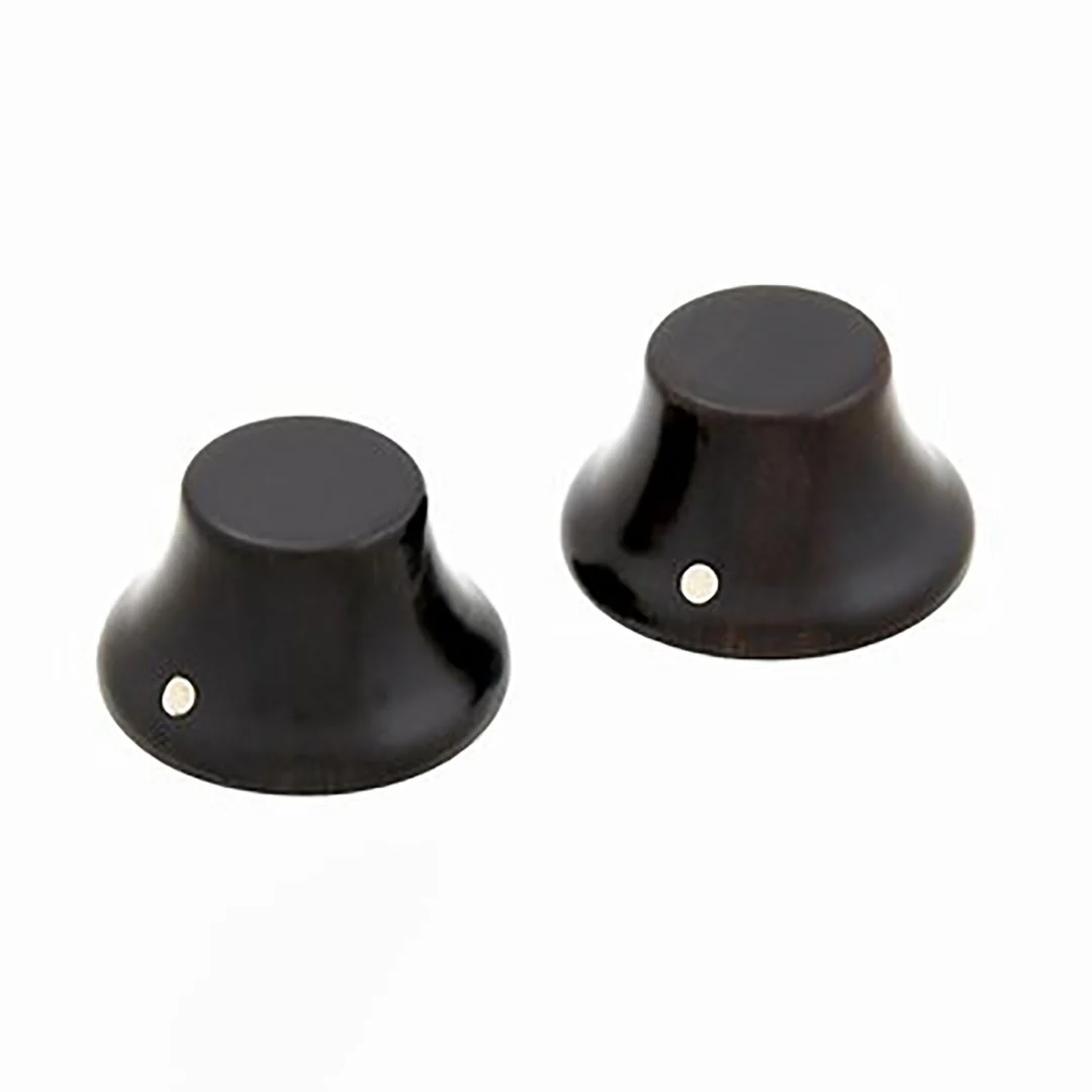Allparts Wooden Bell Knobs (2 pcs) - Image 4