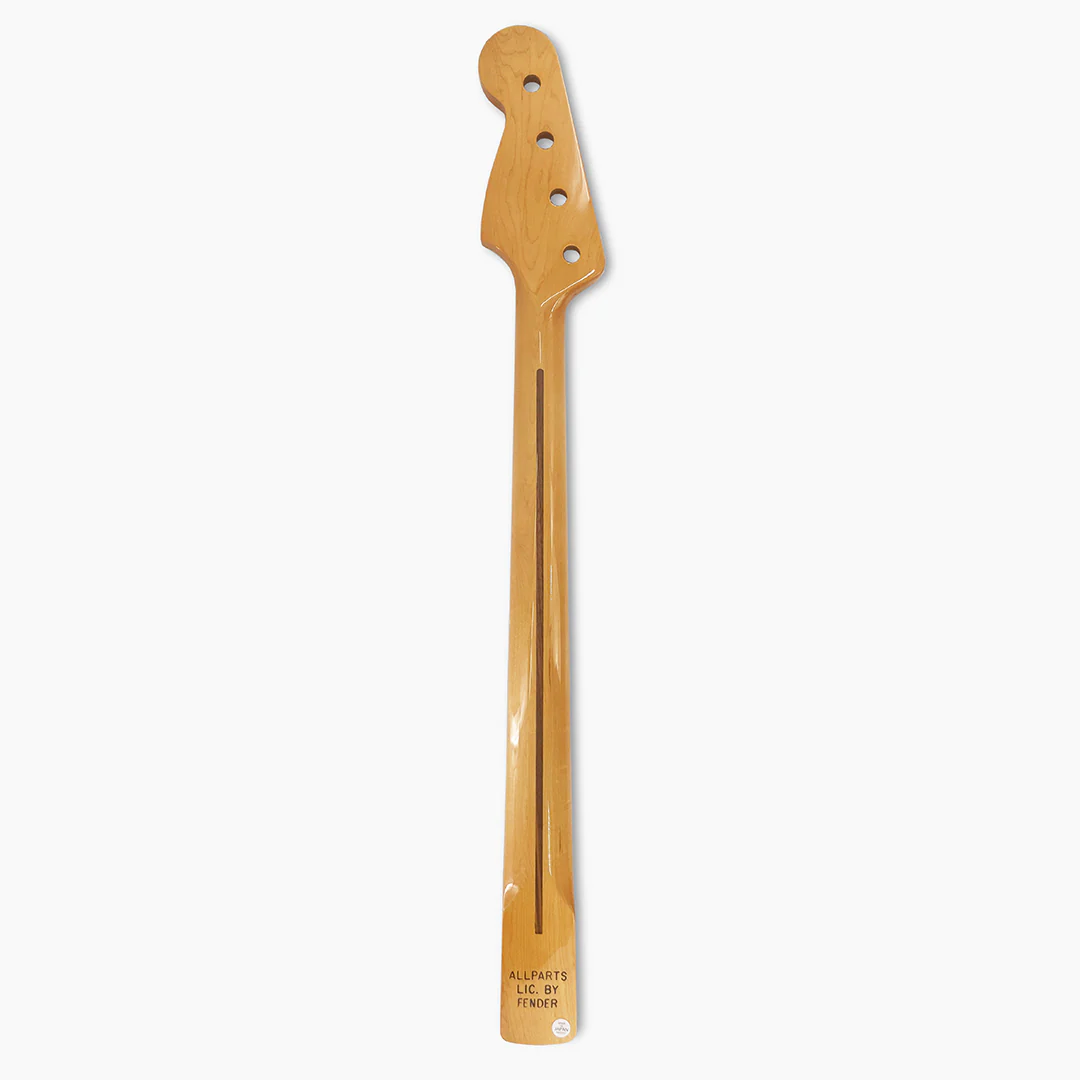 Allparts “Licensed by Fender®” PMF Replacement Neck for Precision Bass® - Image 3