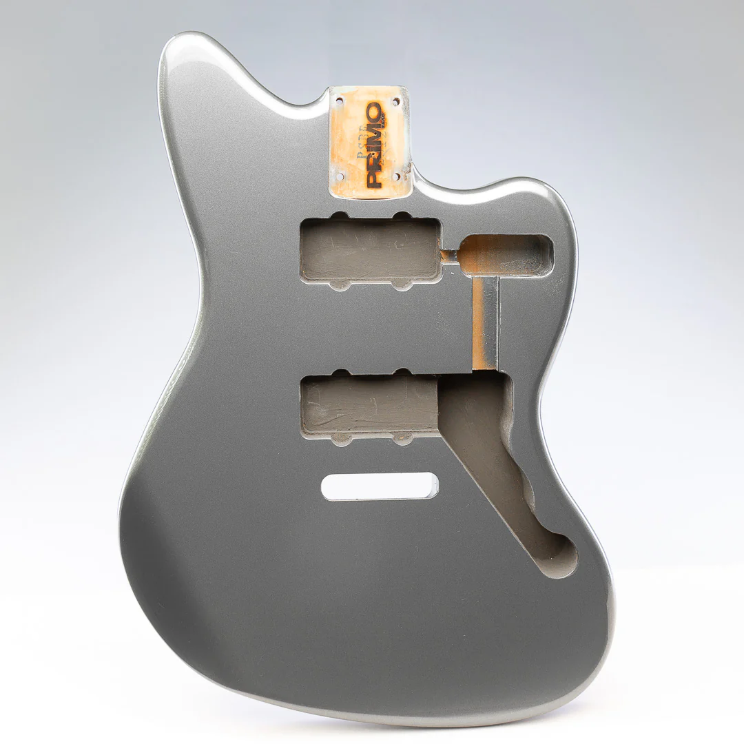 PRiMO Replacement Jazzmaster Body - Strat Trem - Meteor Grey