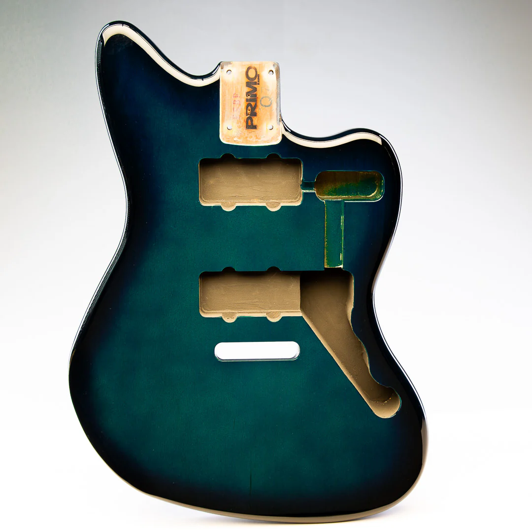 PRiMO Replacement Jazzmaster Body - Strat Trem - Ocean Burst