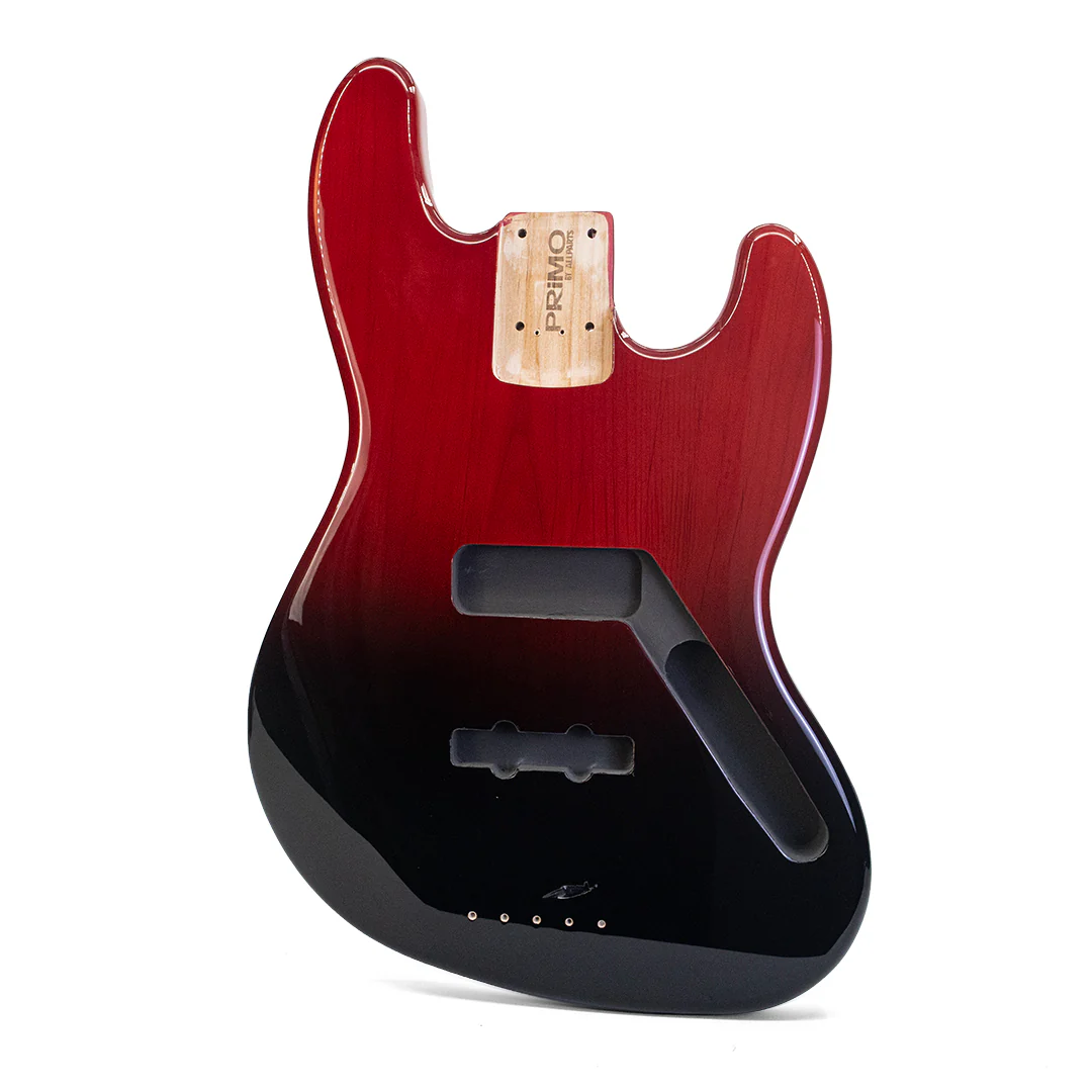 PRiMO Replacement Jazz Bass Body - Crimson Dusk