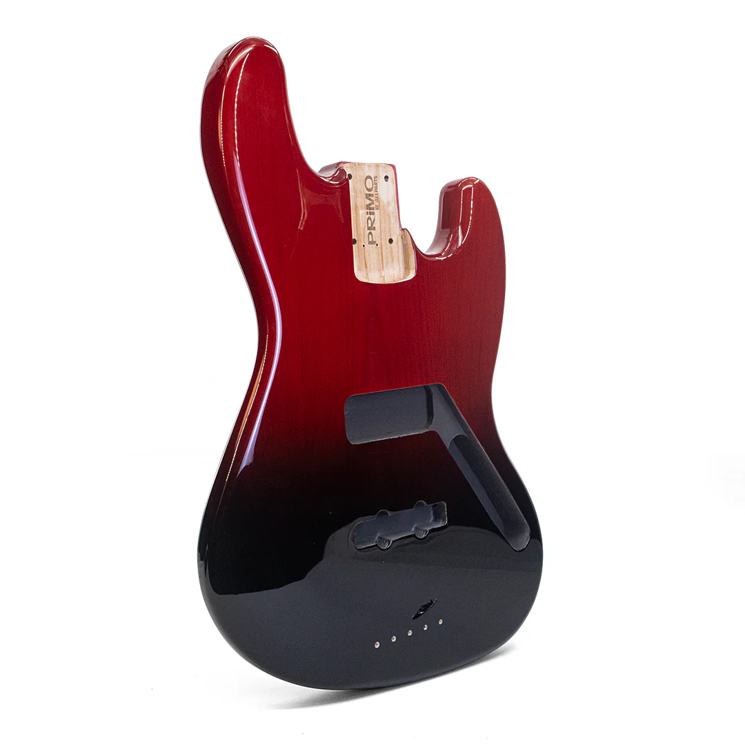 PRiMO Replacement Jazz Bass Body - Crimson Dusk - Image 2
