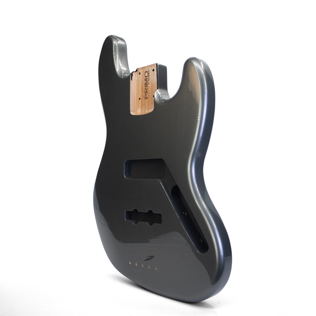 PRiMO Replacement Jazz Bass Body - Meteor Grey - Image 3