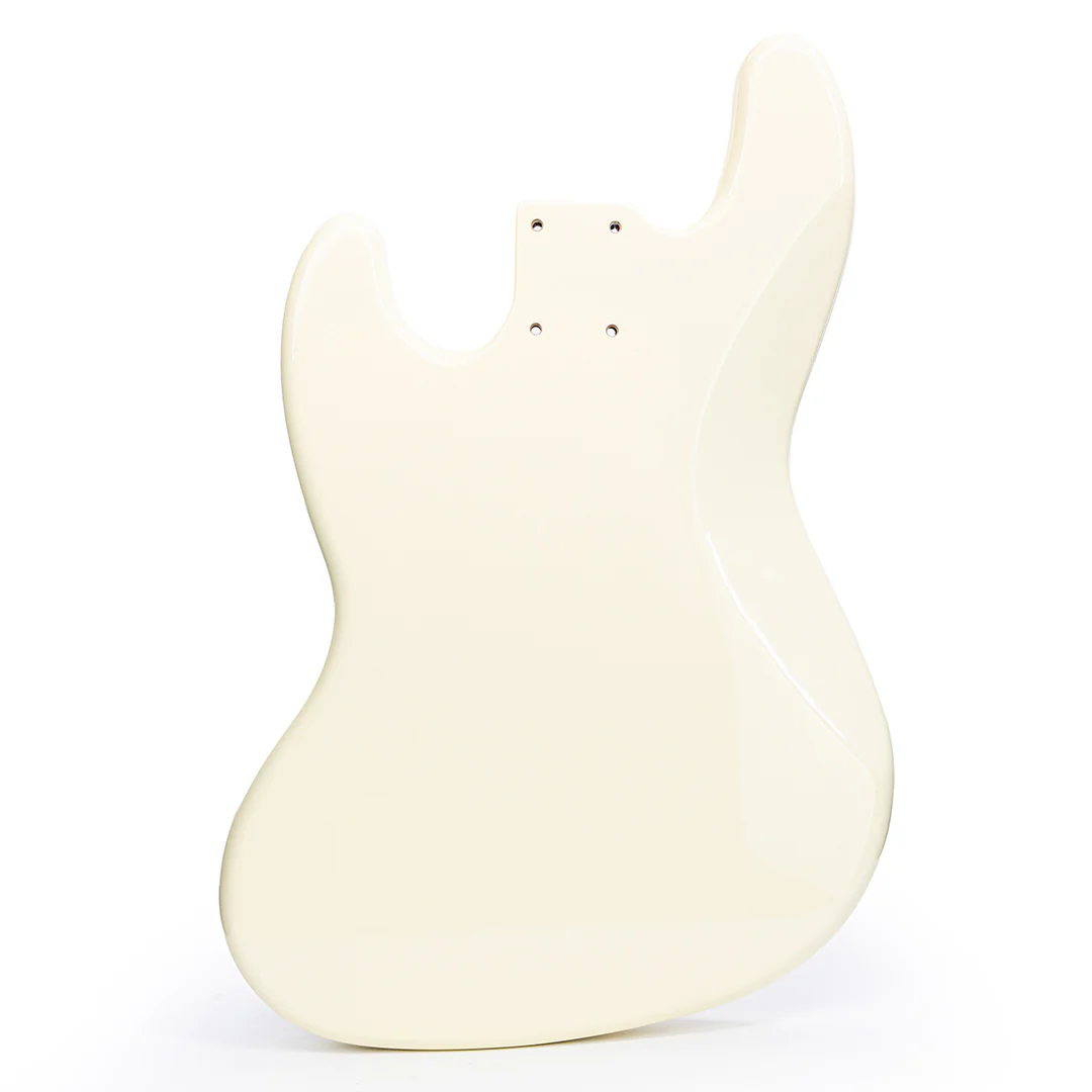 PRiMO Replacement Jazz Bass Body - Vintage White - Image 4