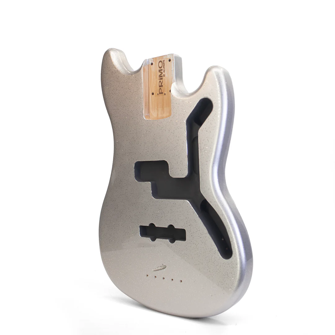 PRiMO Replacement Mustang Bass Body - Silver Sparkle - Image 3
