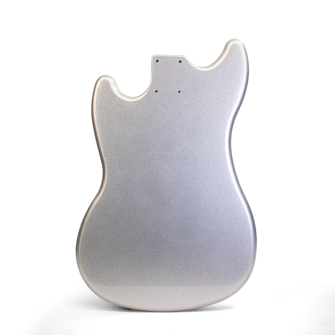 PRiMO Replacement Mustang Bass Body - Silver Sparkle - Image 4