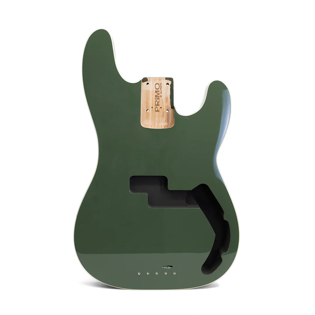 PRiMO Replacement Precision Bass Body - Burnt Sage w/ Cream Binding