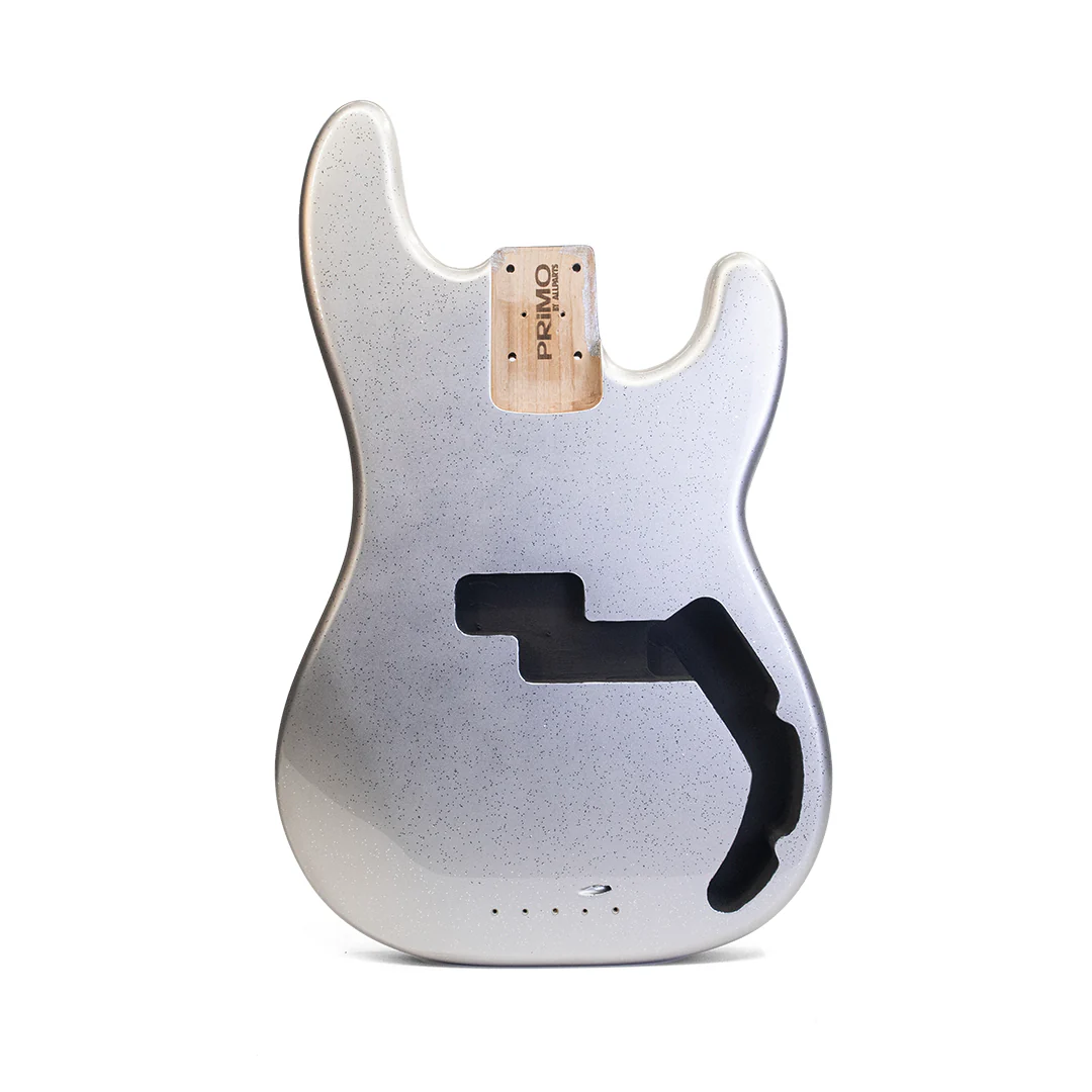 PRiMO Replacement Precision Bass Body - Silver Sparkle