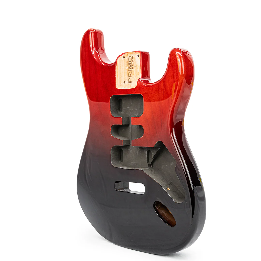 PRiMO Replacement Strat Body - Crimson Dusk - Image 3