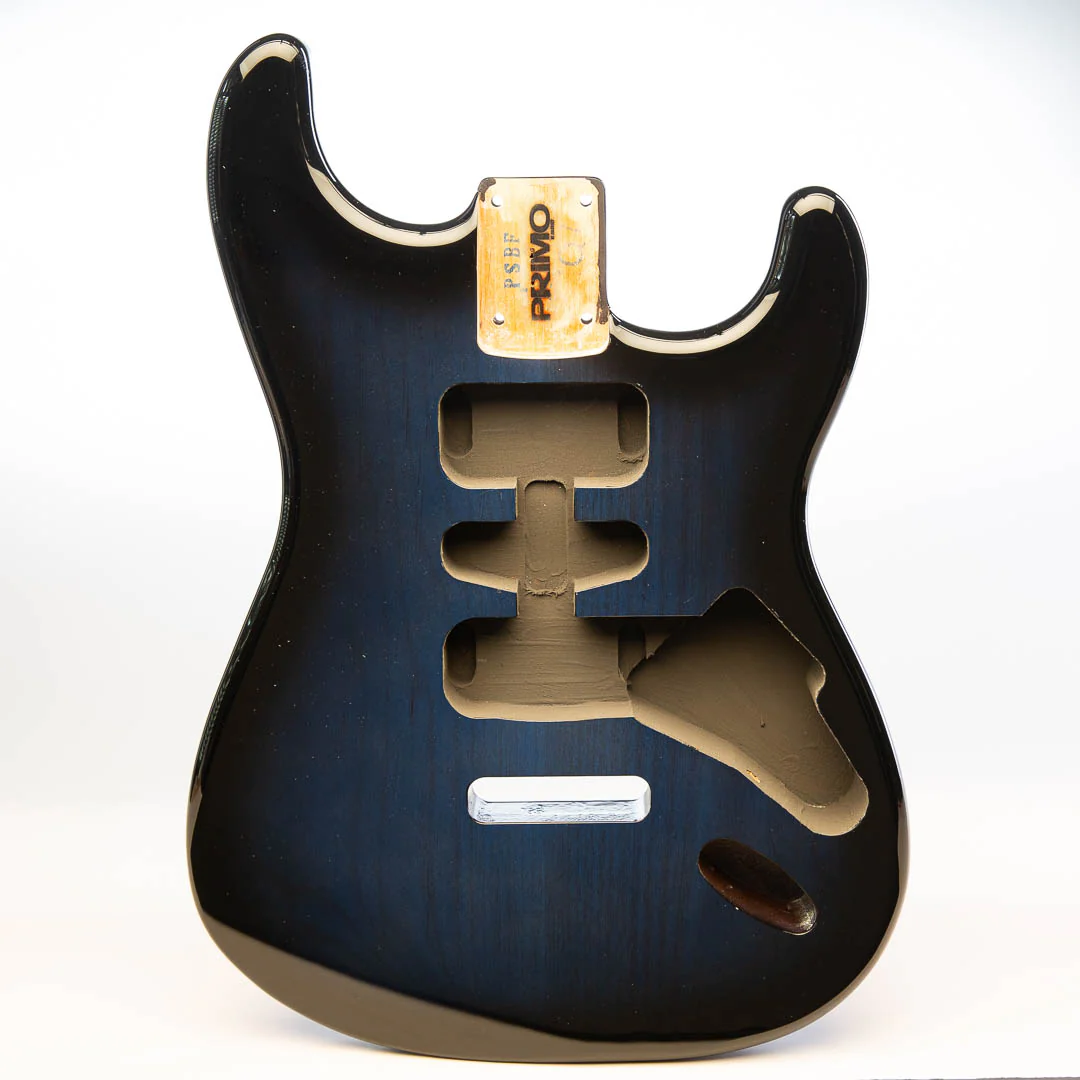 PRiMO Replacement Strat Body - Midnight Ocean Burst