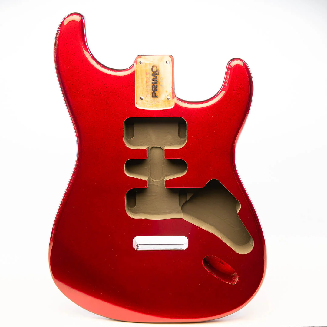 PRiMO Replacement Strat Body - Red Sparkle