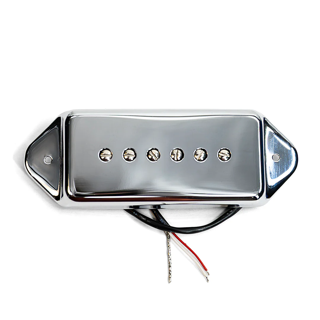 Allparts Dog Ear Nickel Cover P-90 Pickup - Image 2