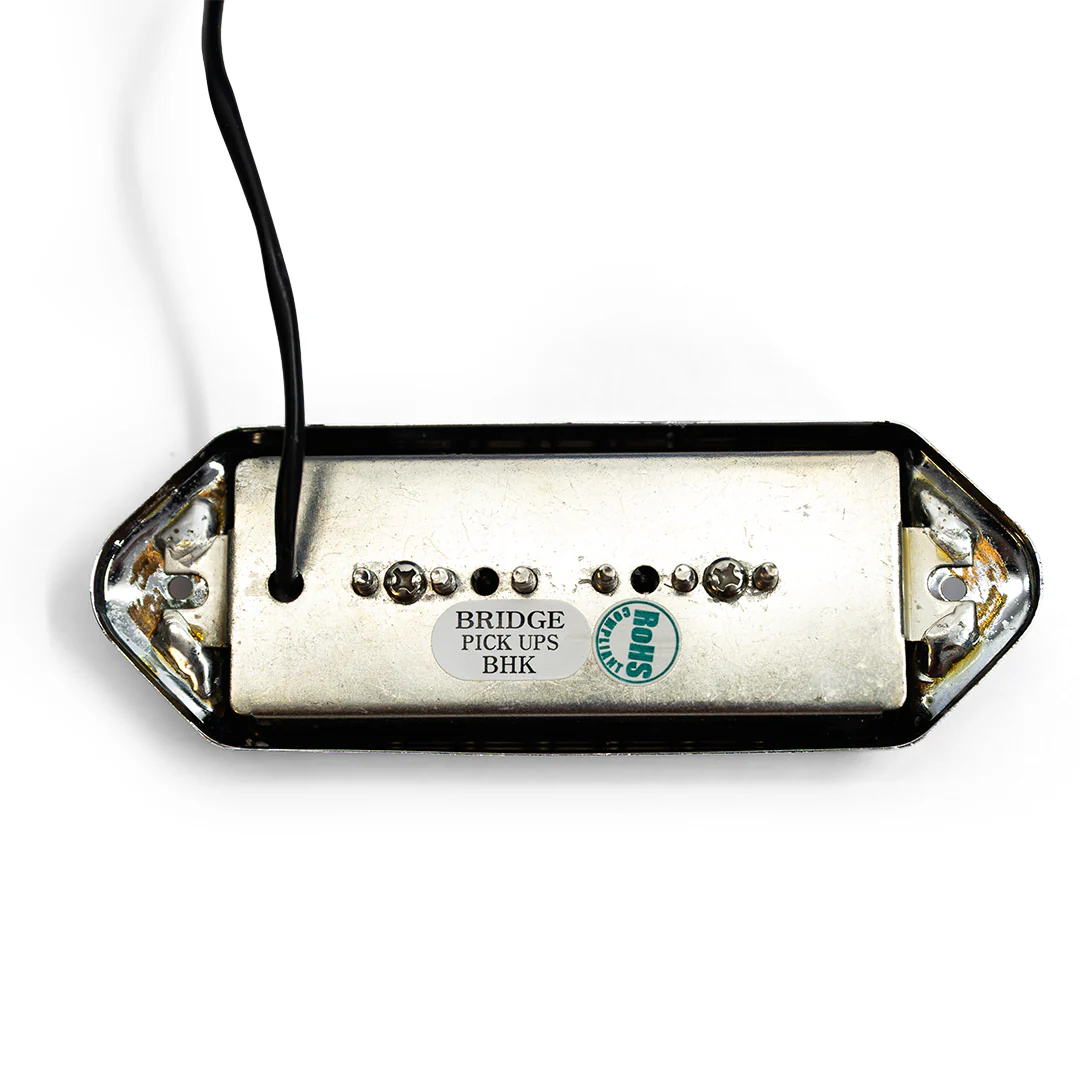 Allparts Dog Ear Nickel Cover P-90 Pickup - Image 3