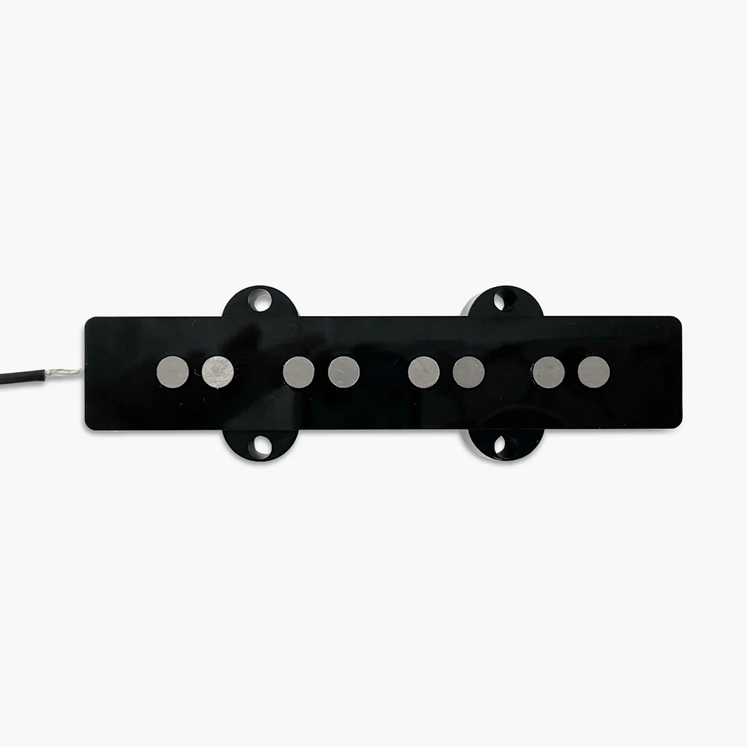 Razor® Mangetsu Full Moon Bridge Pickup for Jazz Bass® - Black - Image 2