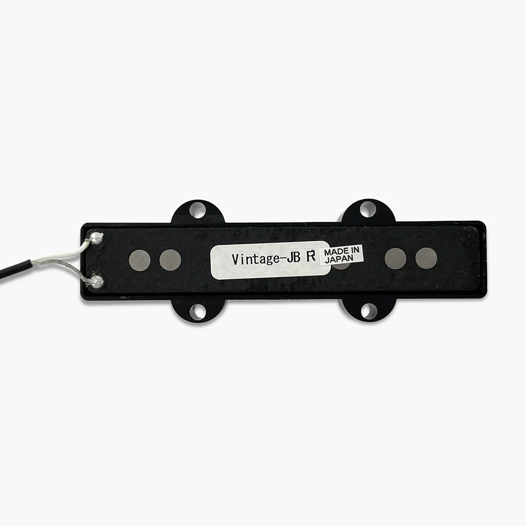 Razor® Mangetsu Full Moon Bridge Pickup for Jazz Bass® - Black - Image 3