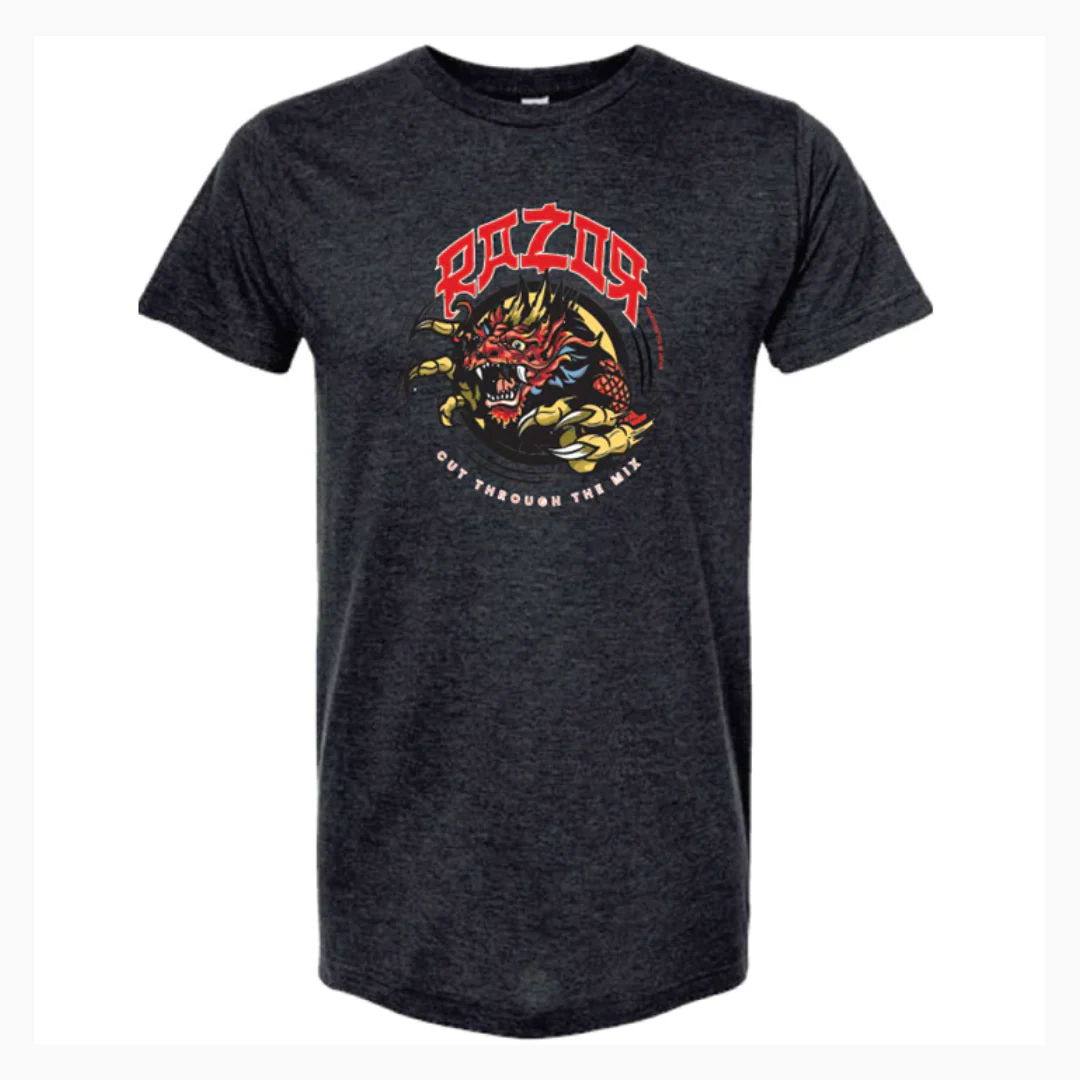 Razor T-Shirt - Heather Grey