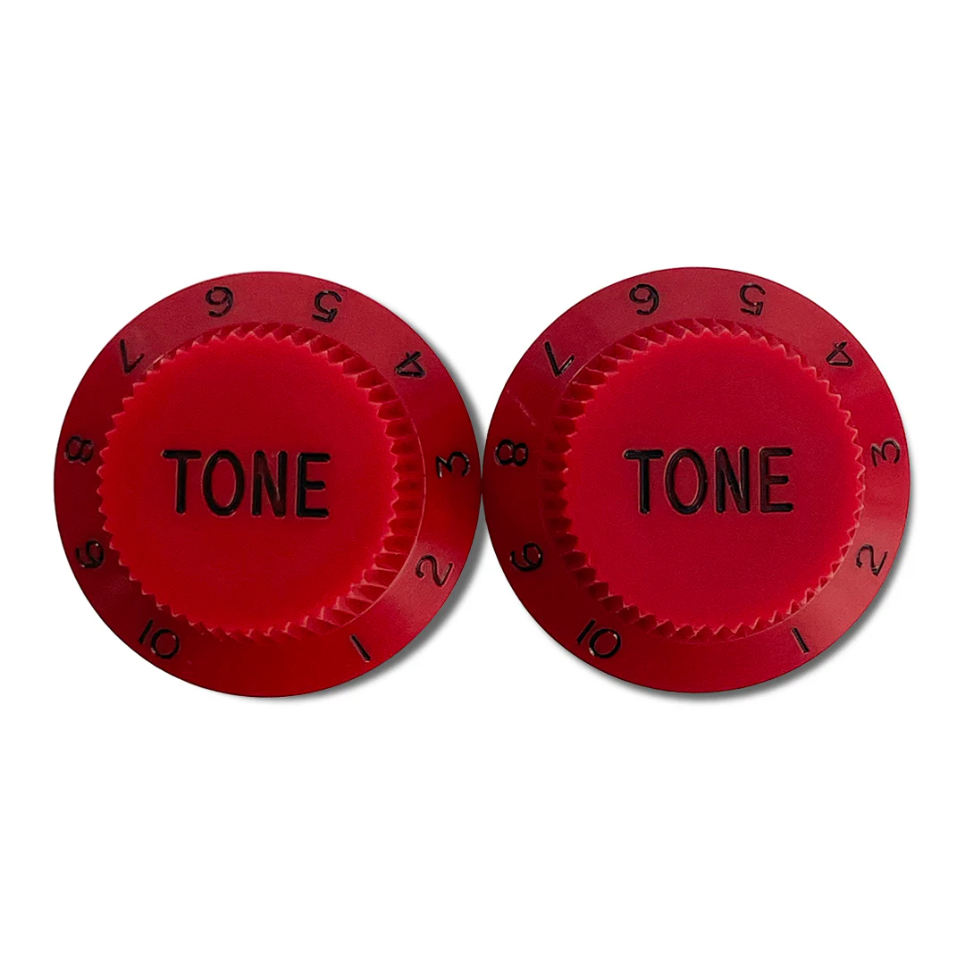 Allparts Plastic Tone Knobs for Strat (2 pcs) - Image 16