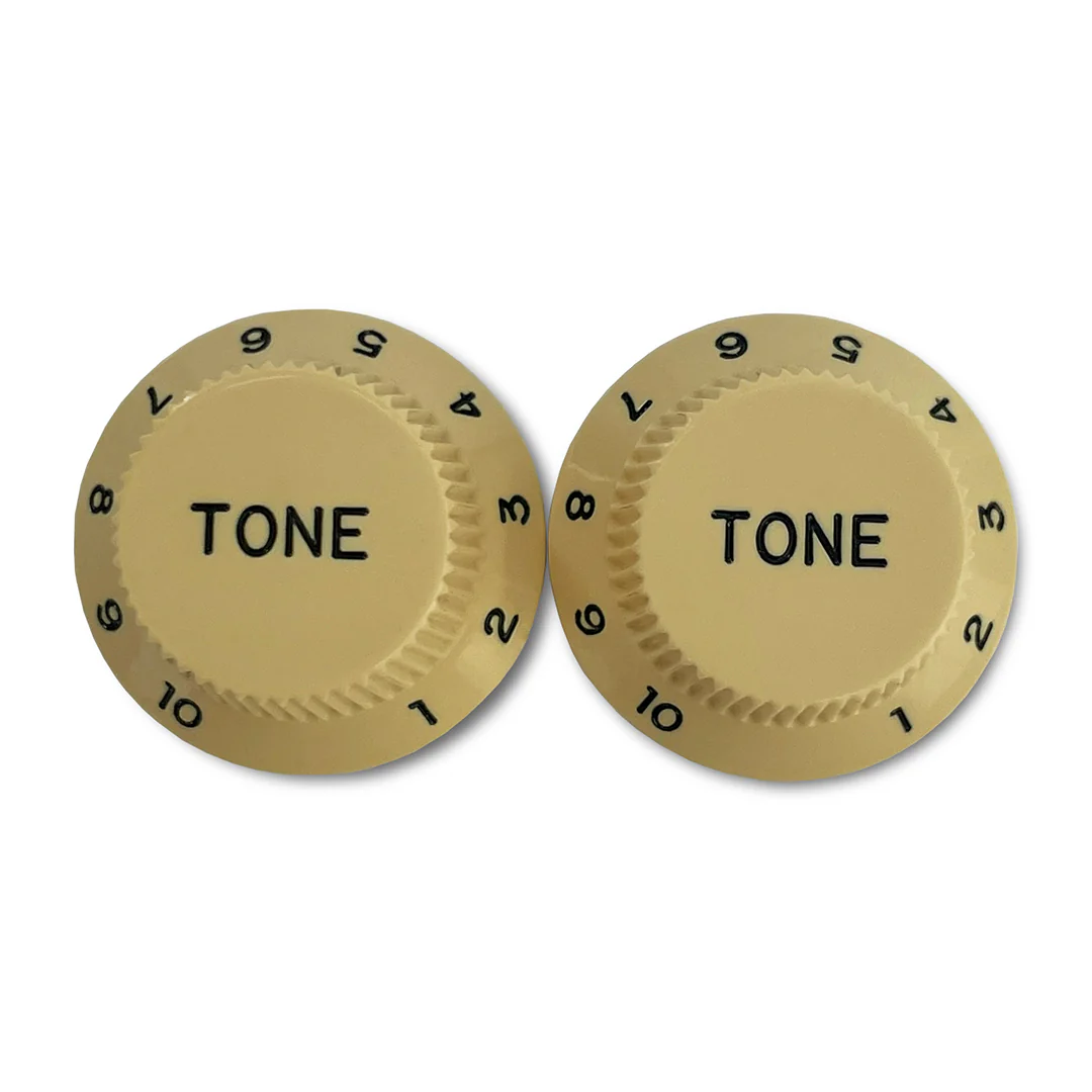 Allparts Plastic Tone Knobs for Strat (2 pcs) - Image 18