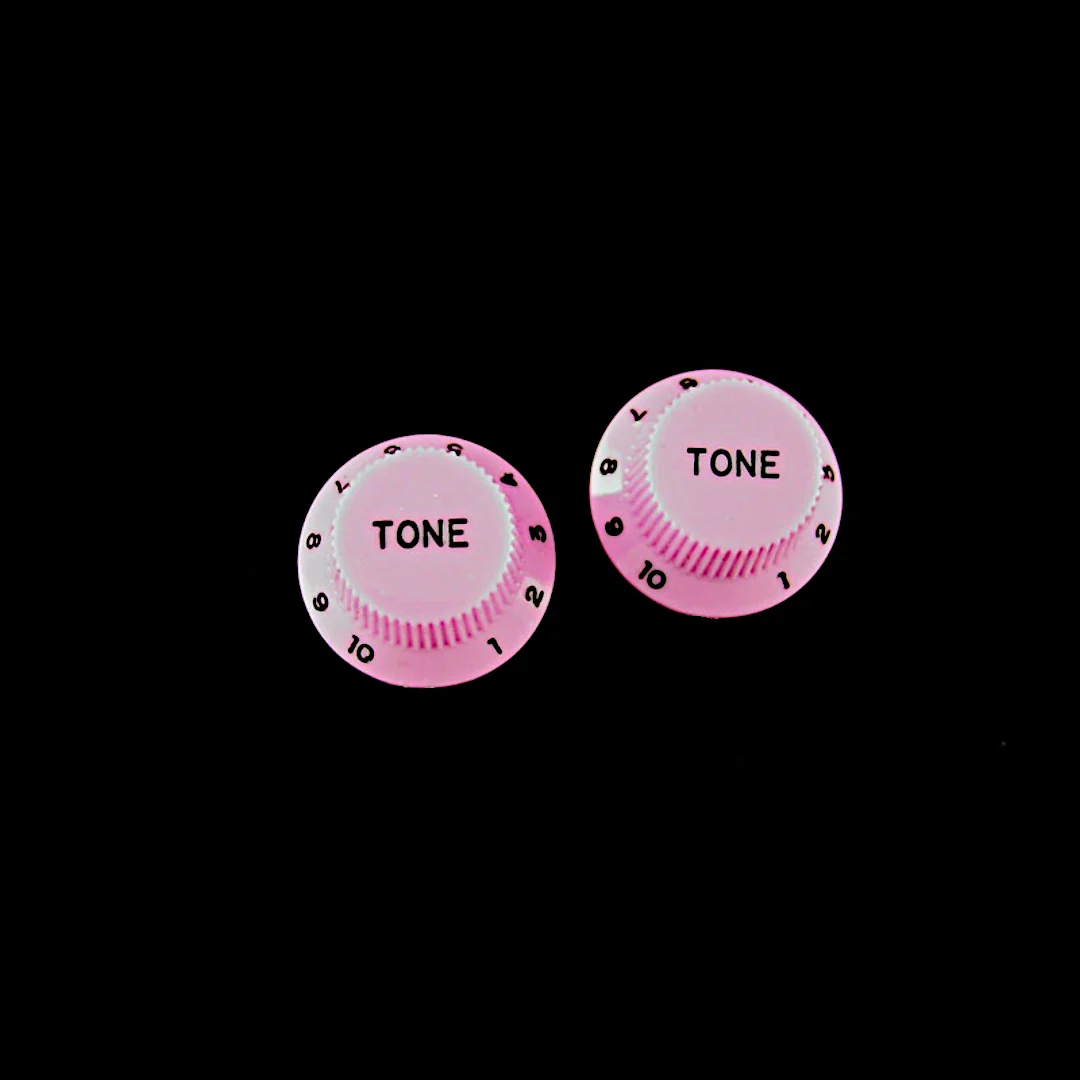 Allparts Plastic Tone Knobs for Strat (2 pcs) - Image 12