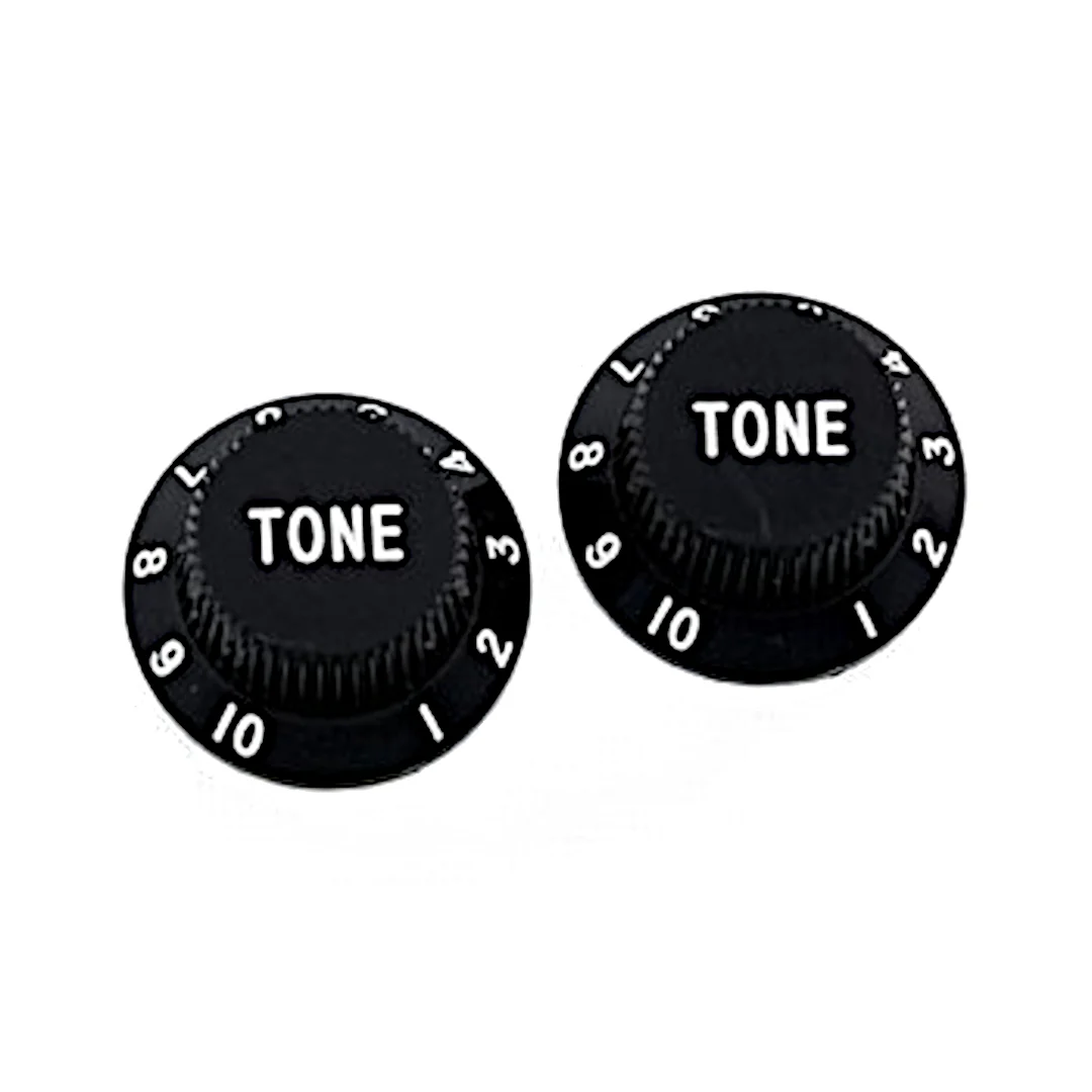 Allparts Plastic Tone Knobs for Strat (2 pcs) - Image 11