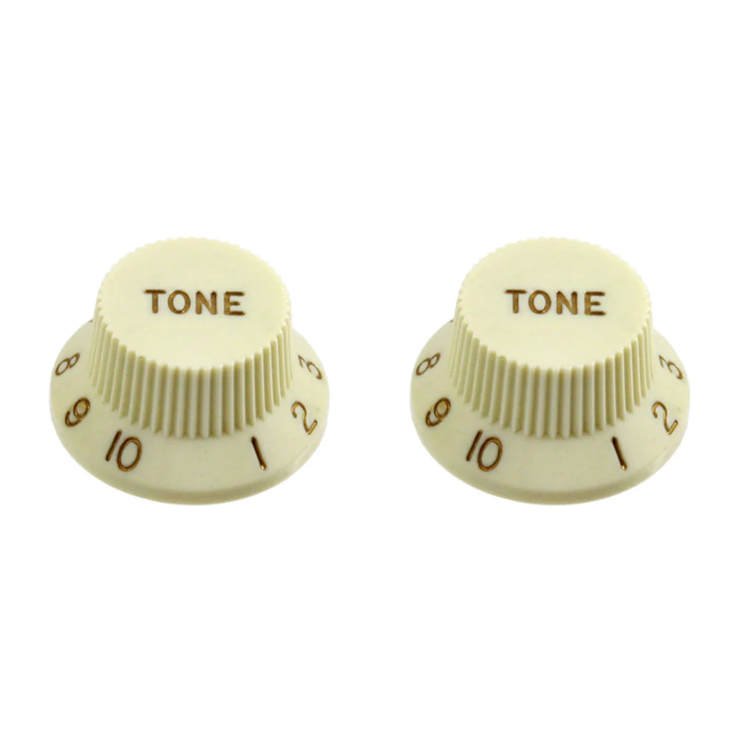Allparts Plastic Tone Knobs for Strat (2 pcs) - Image 10