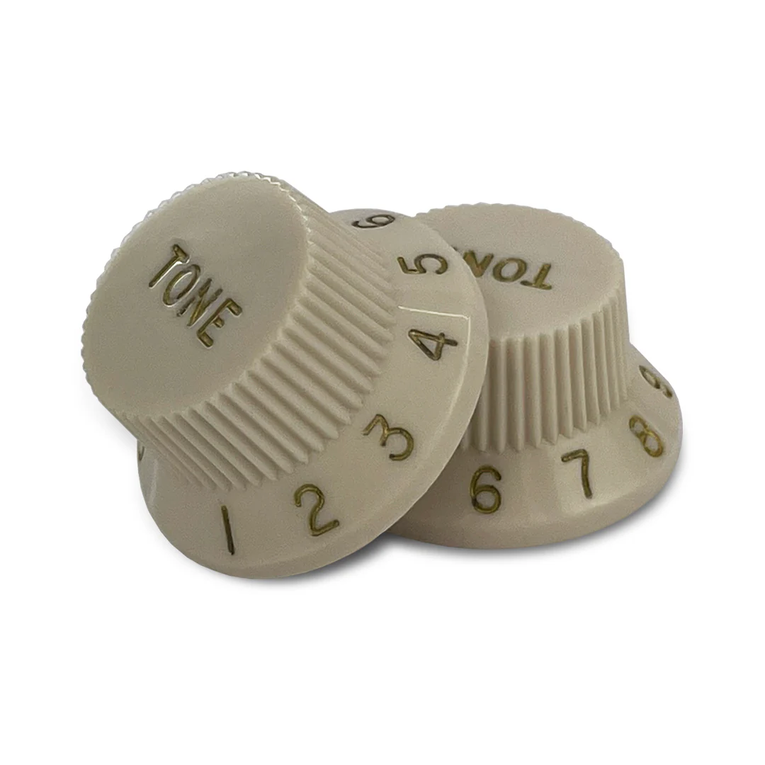 Allparts Plastic Tone Knobs for Strat (2 pcs) - Image 9