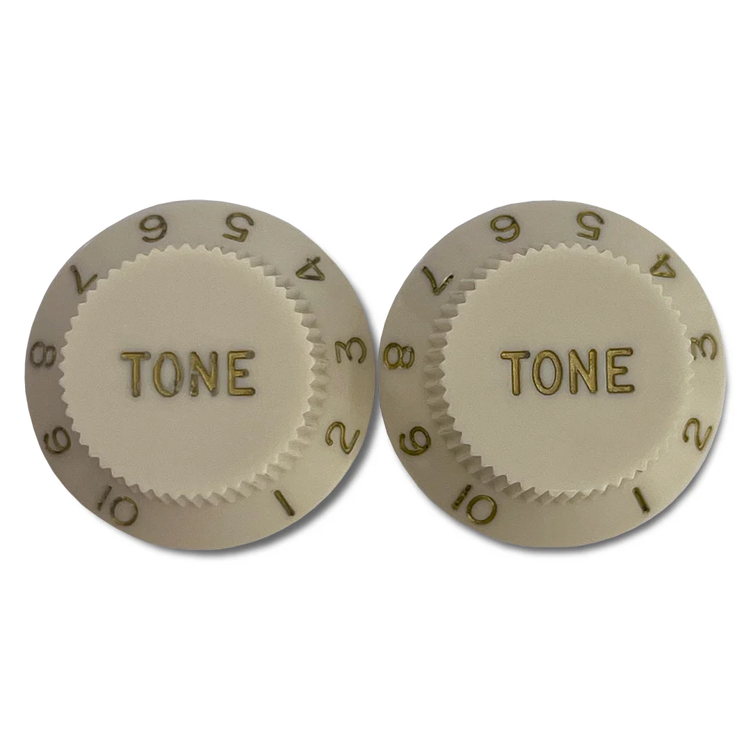 Allparts Plastic Tone Knobs for Strat (2 pcs) - Image 23