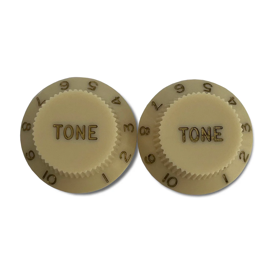 Allparts Plastic Tone Knobs for Strat (2 pcs) - Image 22