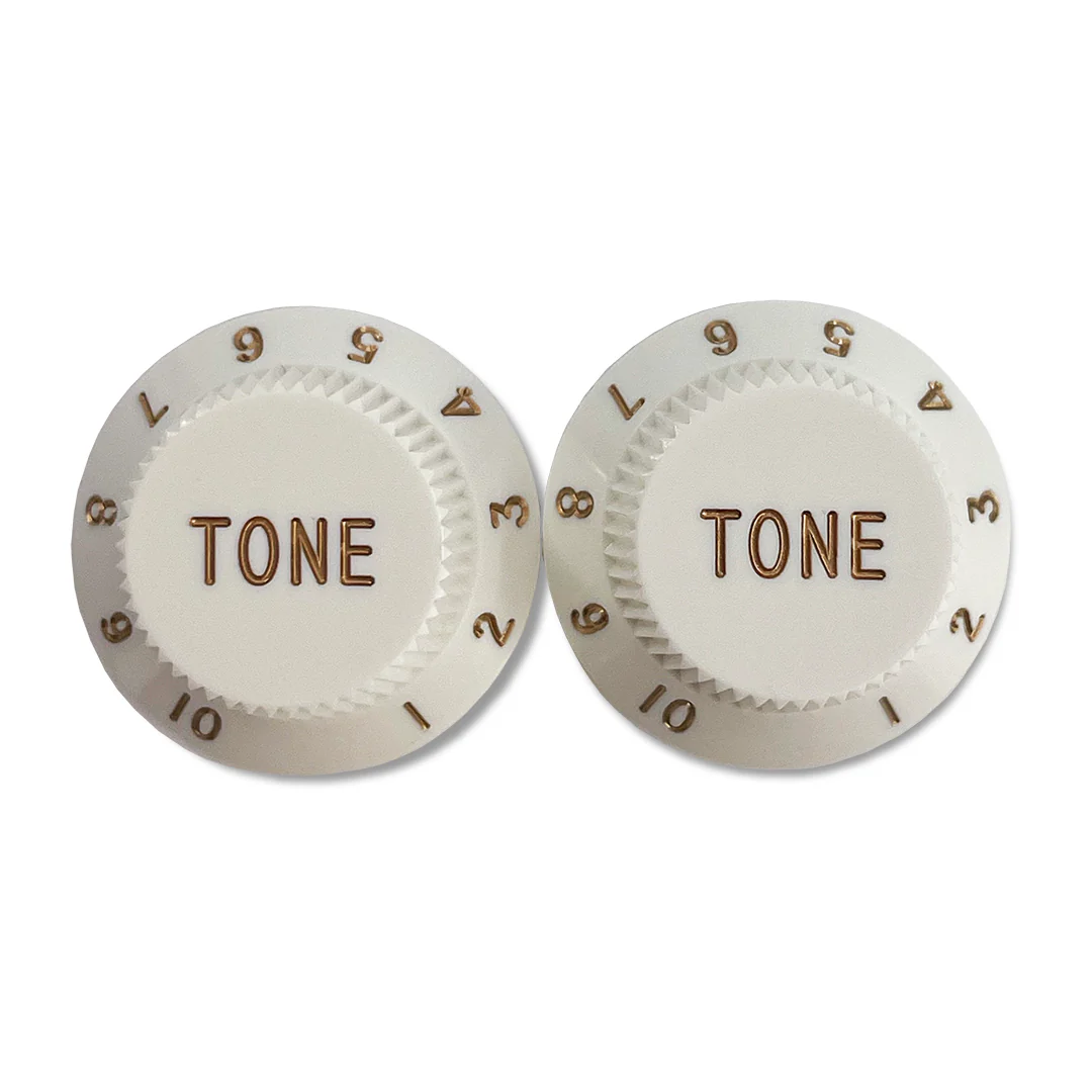 Allparts Plastic Tone Knobs for Strat (2 pcs) - Image 15