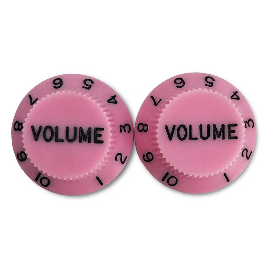 Allparts Plastic Volume Knobs for Strat (2 pcs) - Image 16