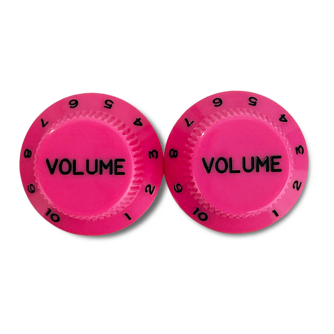 Allparts Plastic Volume Knobs for Strat (2 pcs) - Image 24