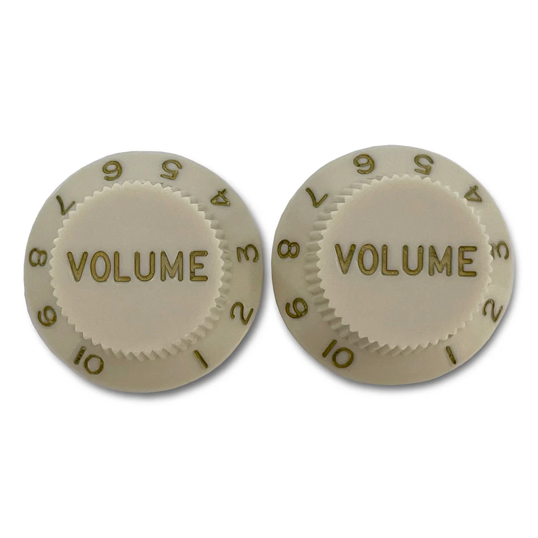Allparts Plastic Volume Knobs for Strat (2 pcs) - Image 27