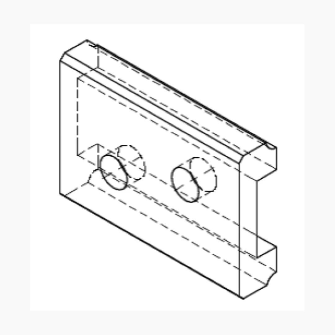 Summit Fret Tang Cutter Guide Plate Profile 34 - Image 4