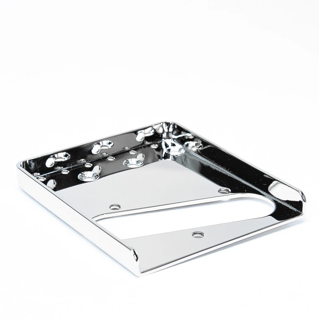 TB-0020-001-P, Plate Only for TB0020-001, Nickel Vintage 3 Saddle Bridge for Telecaster® - Image 3