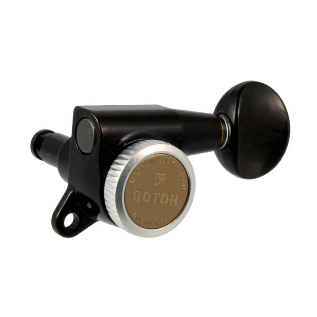TK-0938 Gotoh SG381-MGT 3x3 Back Locking Tuners - Image 2