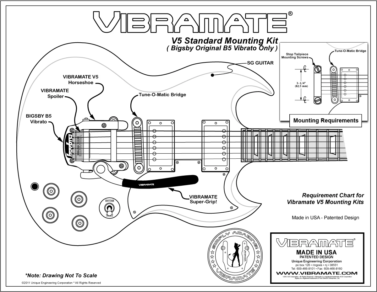 TP-3740 Vibramate® V5 for Bigsby® B5 - Image 7