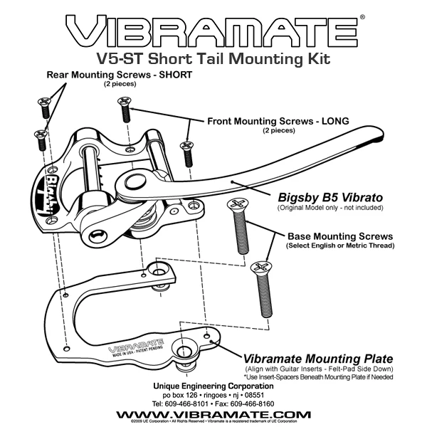 TP-3741 Vibramate® V5-ST for Bigsby® B5 and SG - Image 5