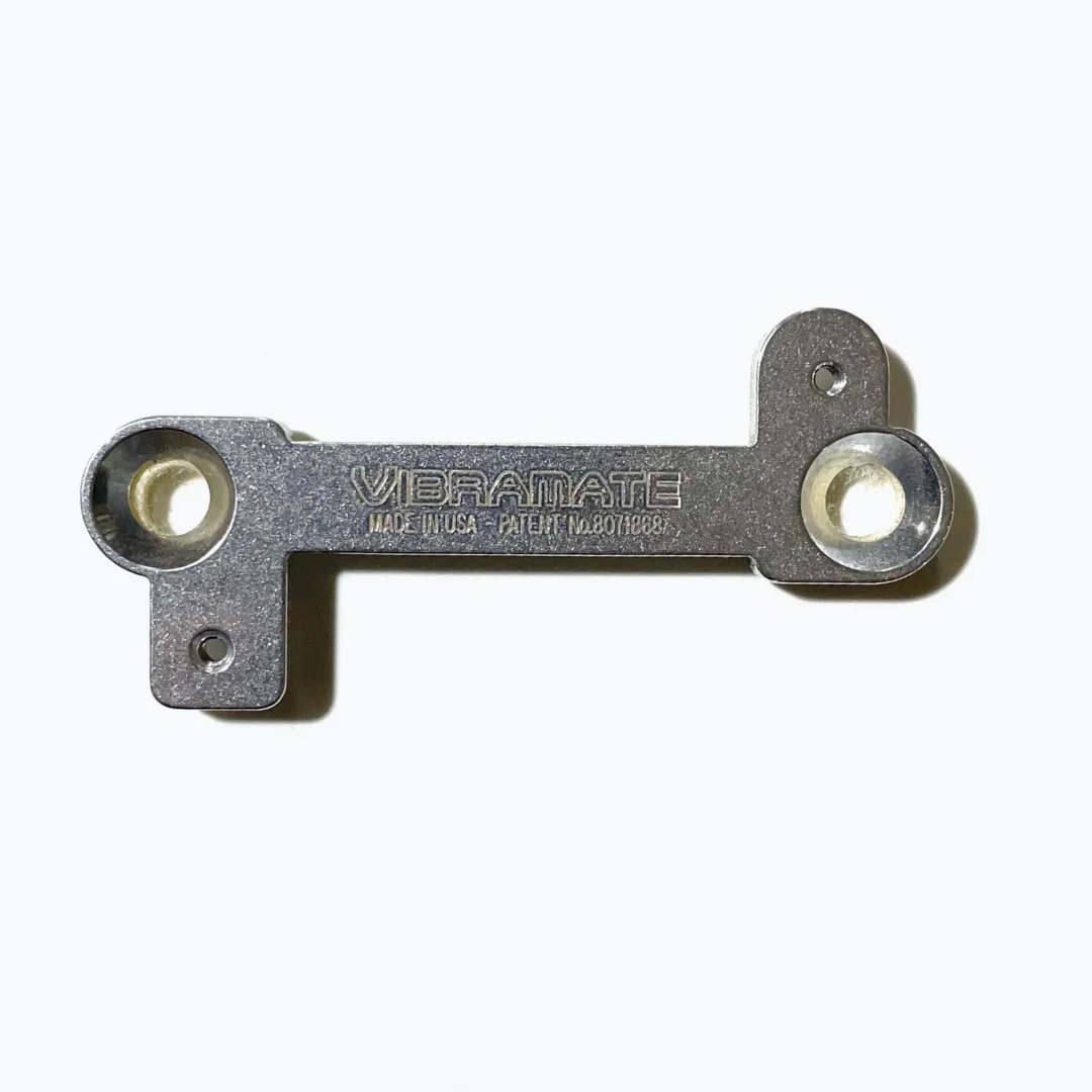 TP-3774-001 Vibramate V7-VW adapts Bigbsy B7 to fit on  Flying V, includes bracket, Nickel