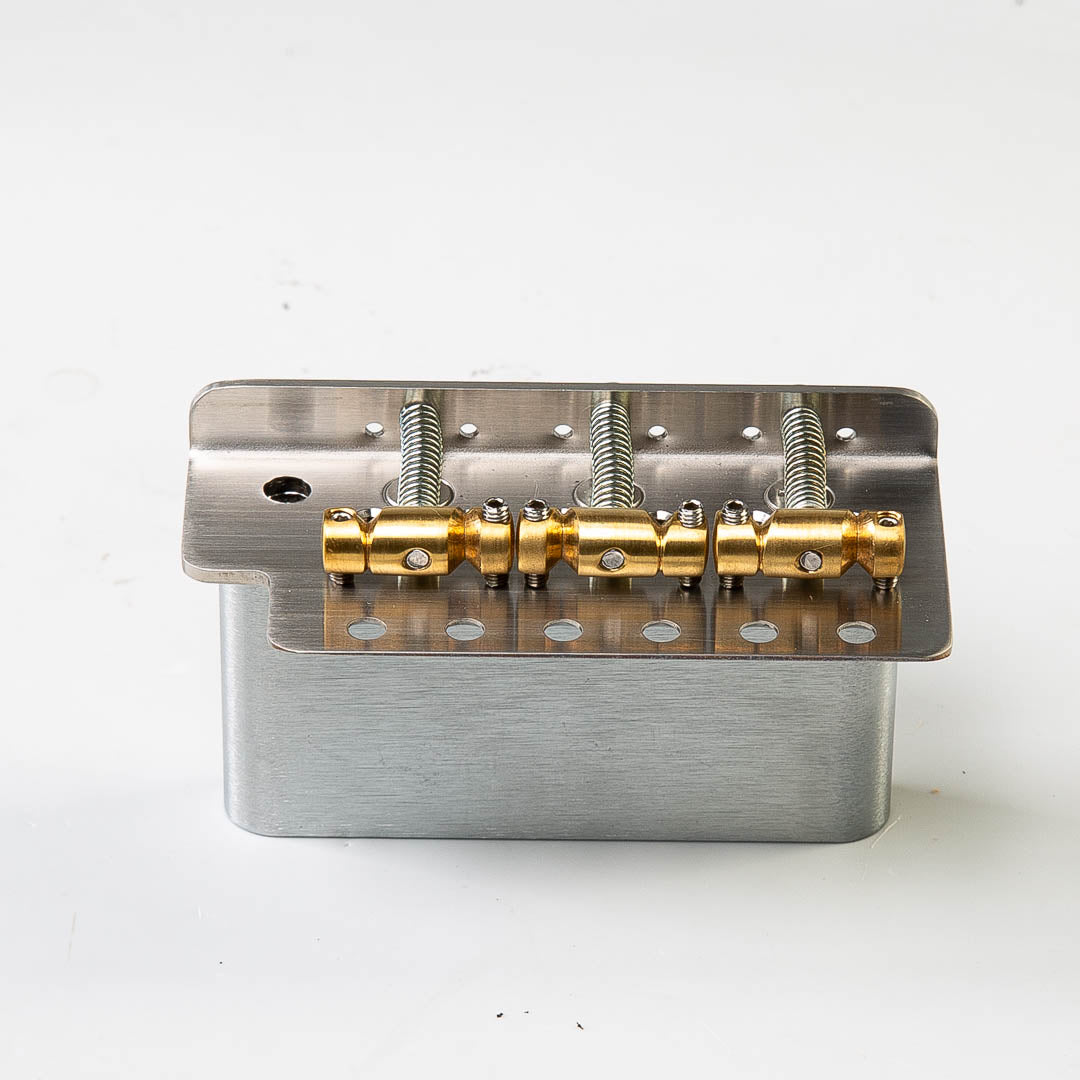 Halon Tremolo for Strat with Vintage Tele Saddles - Image 2