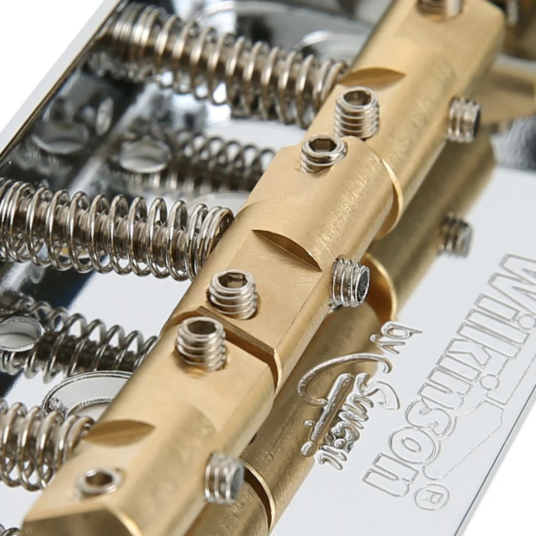 Wilkinson Short Half Bridge For Telecaster- Nickel - Image 3